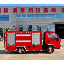 中运威 福田牌消防车 3方消防洒水车 水罐专用救援车