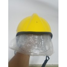 欧式消防头盔新款半盔式头盔灯架消防帽防火帽消防员森林防护头盔